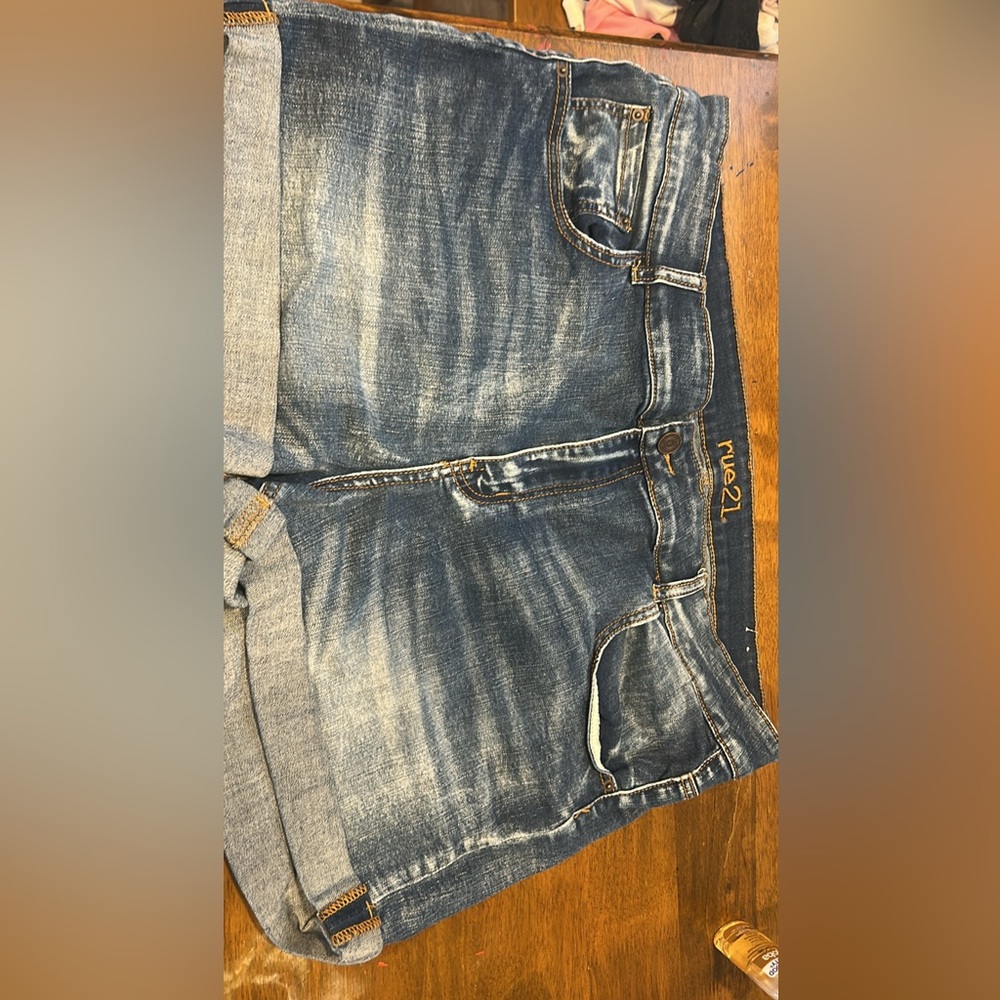 Rue21 Men's Distressed Blue Skinny Jeans